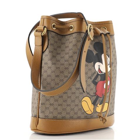 gucci mickey mouse bags|Gucci Mickey Mouse bucket bag.